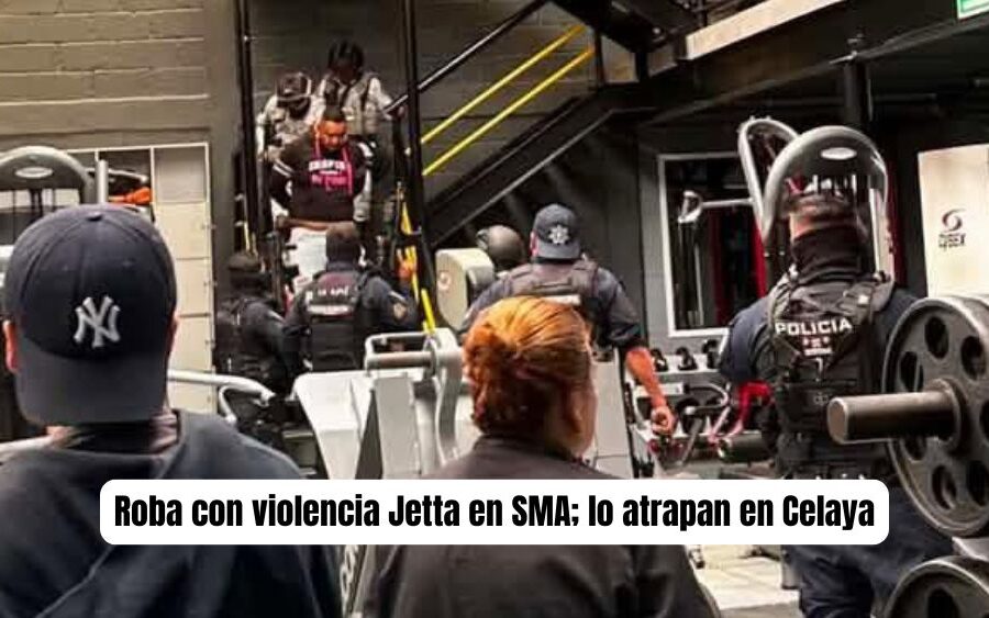 Del asalto en San Miguel al gimnasio en Celaya: así cayó el Jetta robado con violencia