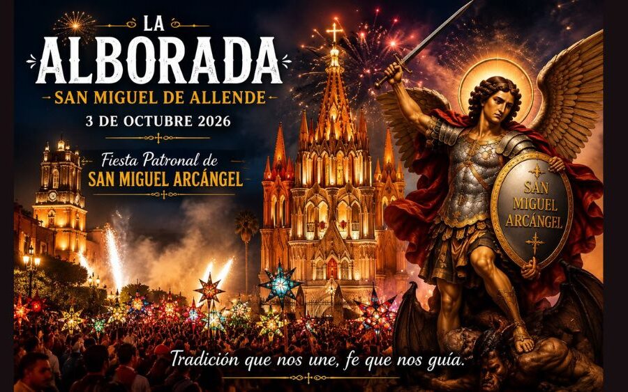 ¡Que retumbe San Miguel de Allende! Alborada, Xúchiles, tradición de devoción ya tienen fecha para este 2026