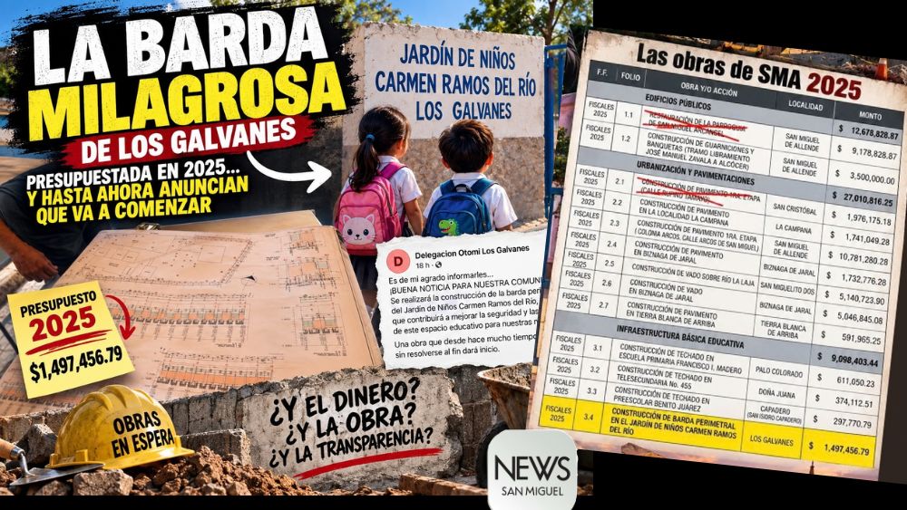 Del puente ‘fantasma’ a la barda milagrosa: las obras de 2025 que aparecen en el presupuesto, pero hay que salir a buscar