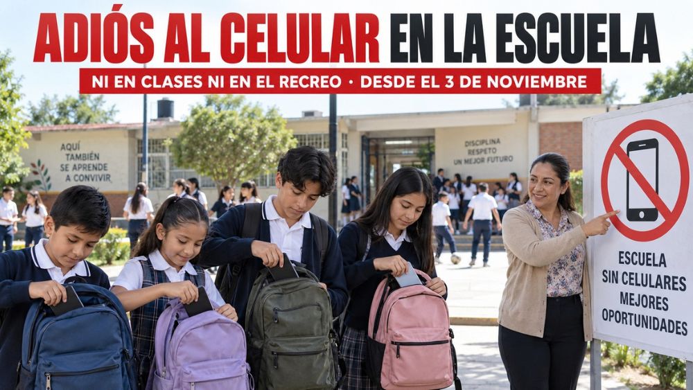 Guarden el celular! México restringirá su uso en primarias y secundarias