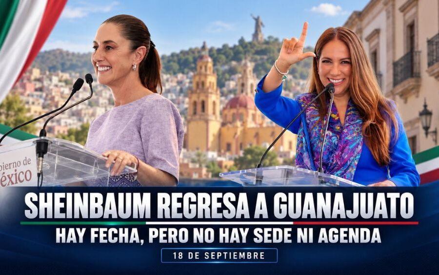 Sheinbaum regresa a Guanajuato el 18 de septiembre, aún se espera la agenda: Libia Denisse