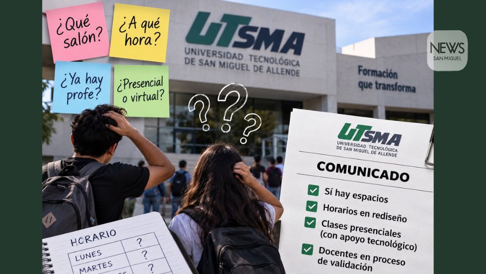 Regresan en UTSMA a clases, pero el horario sigue en examen; Uni responde a las quejas de alumnos