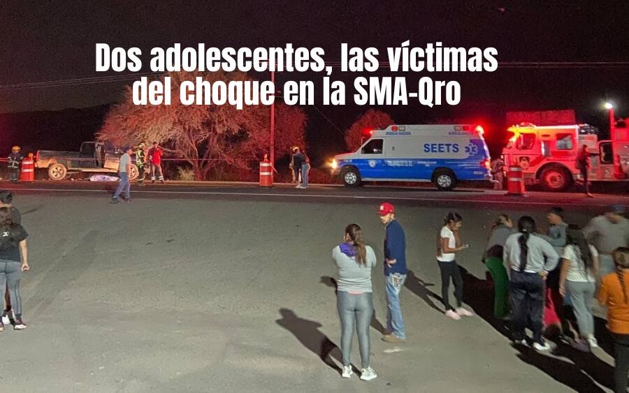 Dos adolescentes, las víctimas del choque de este martes en la carretera San Miguel de Allende -Querétaro