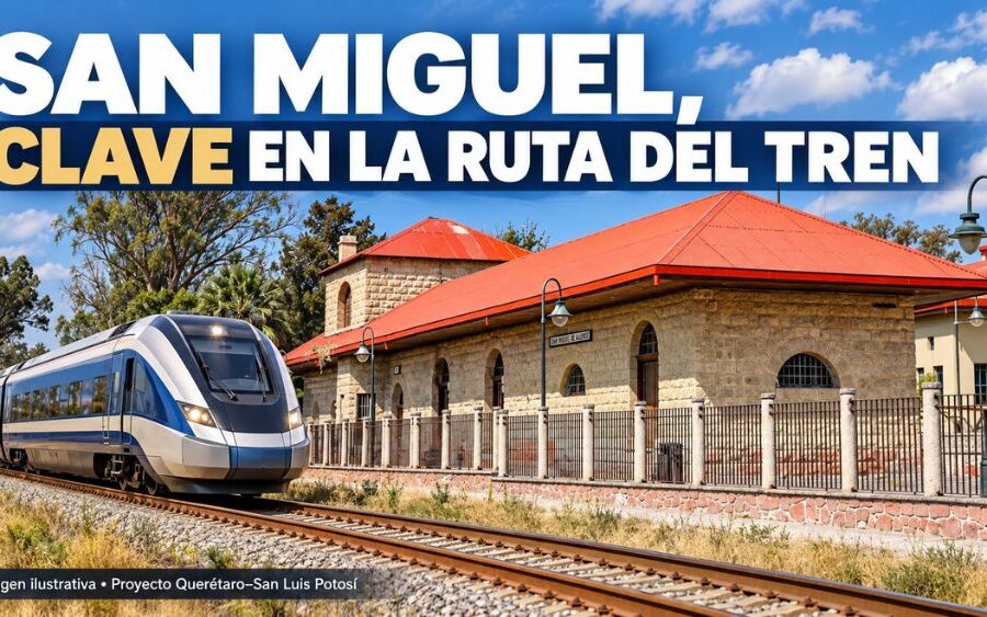 Comonfort y San Miguel de Allende se perfilan estaciones principales del tren de pasajeros
