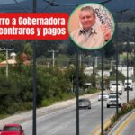 Diputado Ferro exhorta a Gobernadora Libia Dennise que transparente contratos del Bulevar de la Libertad y las obras pendientes