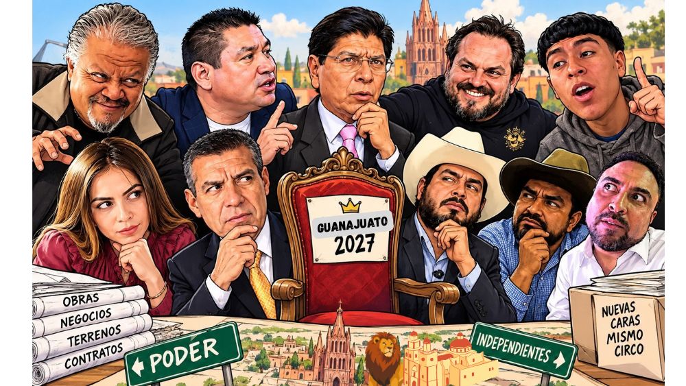 Se sueltan los independientes: 16 quieren ir por alcaldías de Guanajuato en 2027 y 2 son de San Miguel de Allende