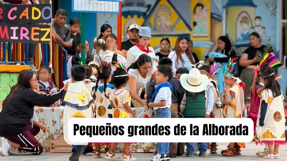 Los y las peques del Jardín de Niños Juan Aldama transforman La Reseña de la Alborada en aprendizaje