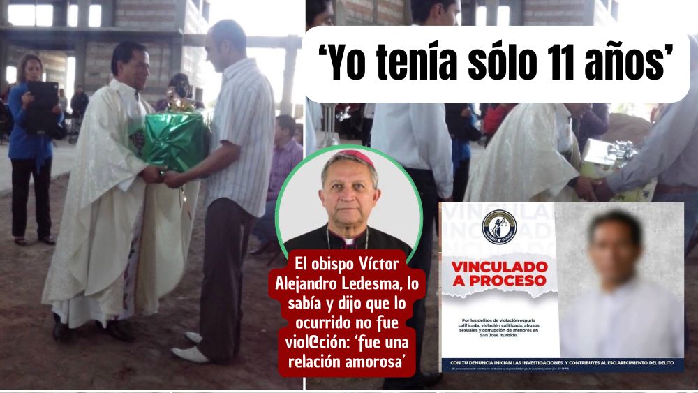 Jorge denuncia abusos de un sacerdote en San José Iturbide; el obispo Víctor Alejandro lo sabía y ya lo cambiaron a Querétaro